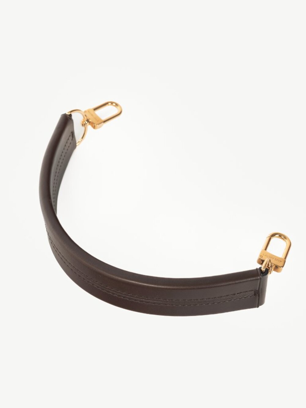 Louis Vuitton Brown Leather Bag Handle - Picture 3 of 4